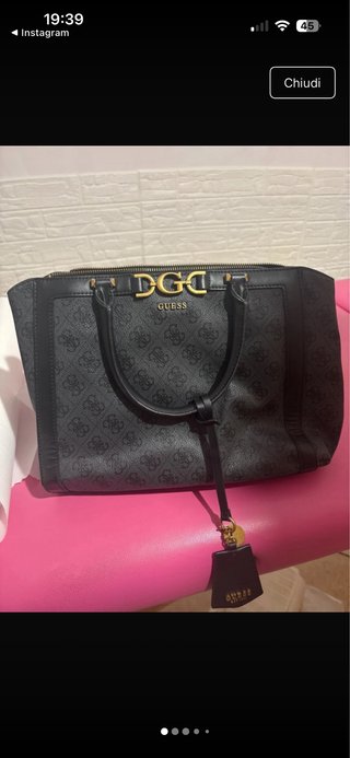 Borsa Guess nera
