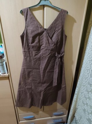 Vestido marrón verano