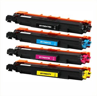 Pack 4 Tóner Brother TN247/TN243 Compatibles