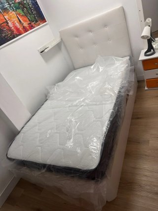 Canapé  cabecero colchón Envio gratis canapé cama