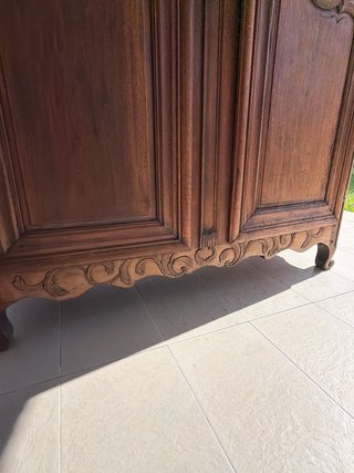 Armario antiguo madera tallada provenzal