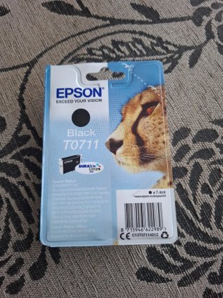 Tinta Epson T0711 Negra Original