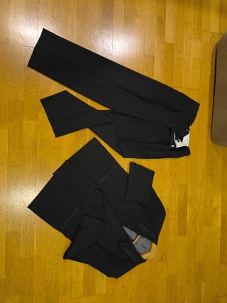 Traje de novio/fiesta negro