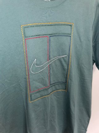 Camiseta Nike Court Heritage Verde