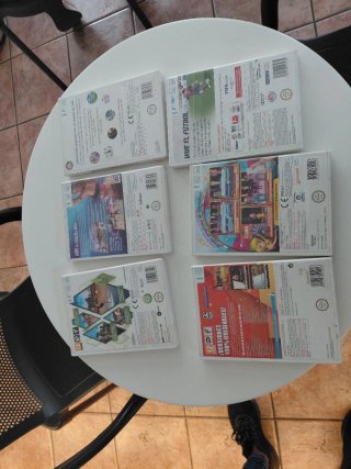 Lote 3 Juegos Wii: Vive el Futbol, Baila y Mas