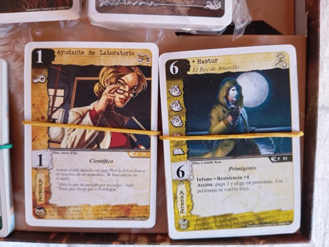 Juego de Cartas La Llamada de Cthulhu