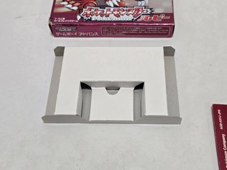 Pokemon Rubí Jap - Game Boy Advance rubi caja