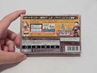 Pokemon Rubí Jap - Game Boy Advance rubi caja