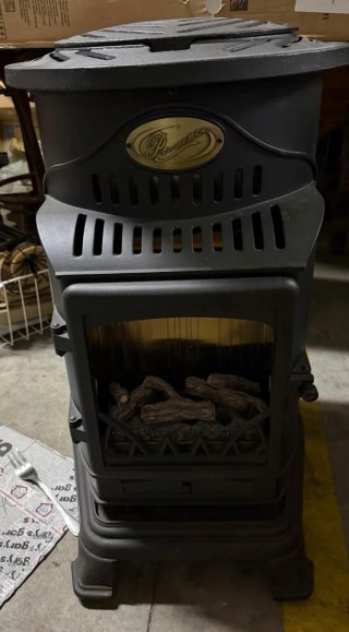 Estufa de Gas Provence Efecto Chimenea