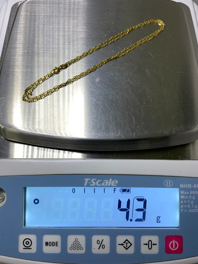Cadena de Oro 18K