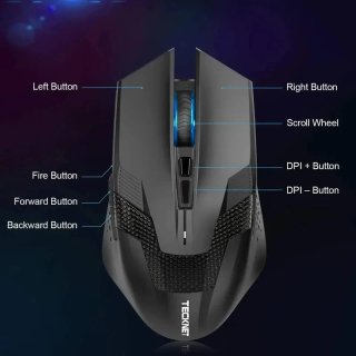 Ratón Inalámbrico TeckNet para Gaming