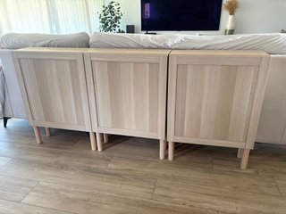 Aparador Ikea Besta modular 180x20x84cm