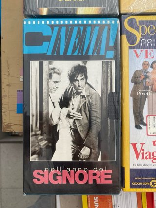 Lotto 6 VHS Sigillate Rare Vintage