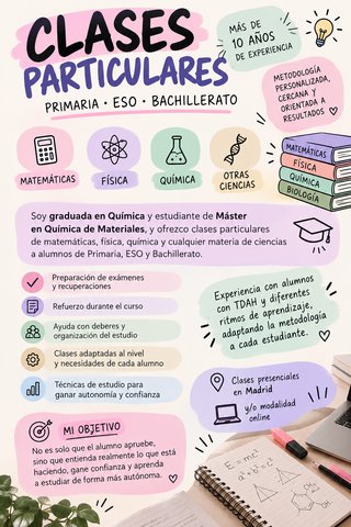 CLASES PARTICULARES ECONÓMICAS DE CIENCIAS