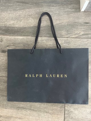 Bolsa de regalo Ralph Lauren azul. 100% original