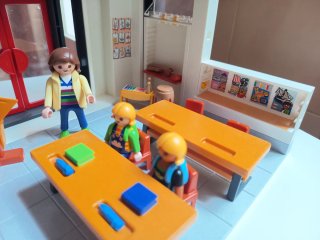 Escuela Playmobil