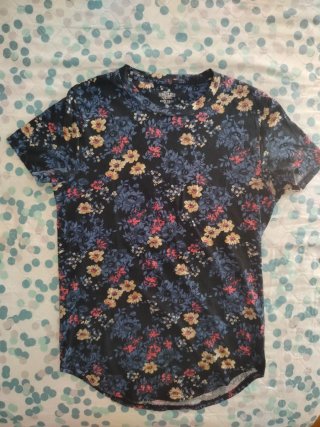 Camiseta Hollister Estampado Floral