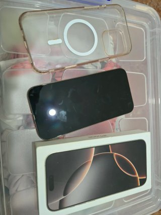 iPhone 16 Pro Max Plata + Funda 256GB
