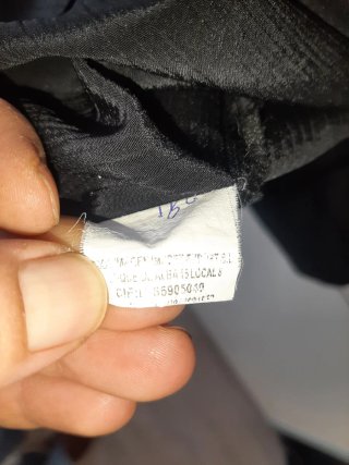 Vestido Vintage Negro Manga Corta