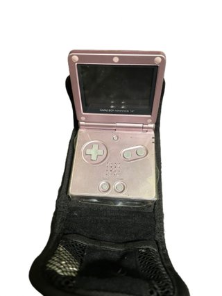 Game Boy Advance SP Rosa + 3 juegos y funda