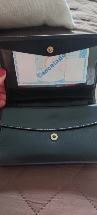 Cartera de cuero mujer