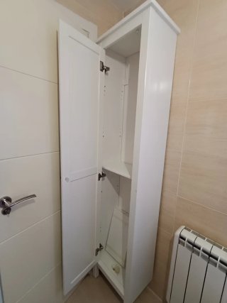Armario Alto Baño Ikea Hemnes Blanco