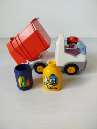 Playmobil 123 Camión de Basura 6774 COMPLETO