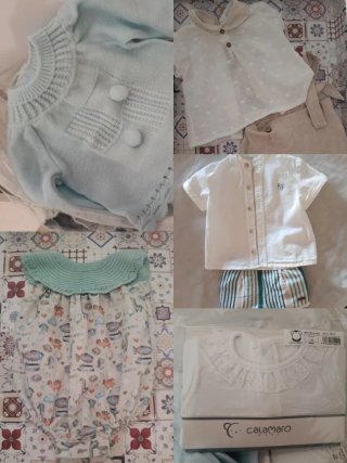 Lote de ropa para bebé