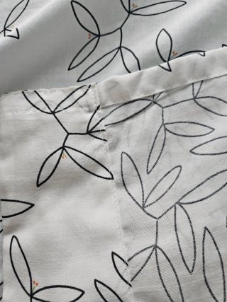 Tela Algodón Estampada Hojas 2 Piezas 150x150cm