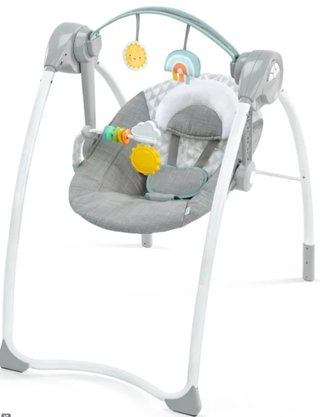 Columpio Ingenuity Milestone gris