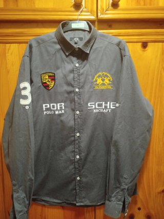 Camisa La Martina Porsche Talla XL
