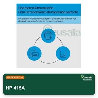 Cartuccia toner nero laser HP 415A