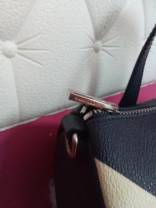 Bolso Bimba y Lola azul y rosa vintage