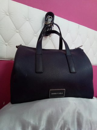 Bolso Bimba y Lola azul y rosa vintage