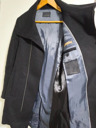Chaqueta de Invierno Zara Man Negra
