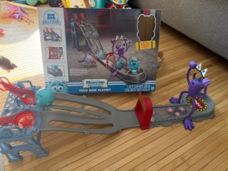 Monsters University Toxic Race Playset