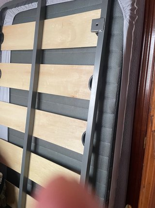 Somier con Patas y Colchón 90cm