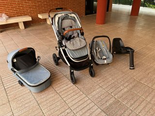 Conjunto Silla Bebé: Cuco, Maxicosi, Isofix