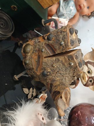 Obra de arte decorativa de madera