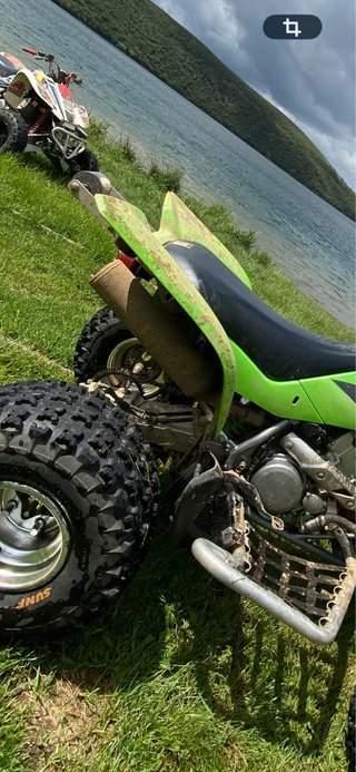 Tubo de escape de serie Suzuki LTZ 400 / KFX 400