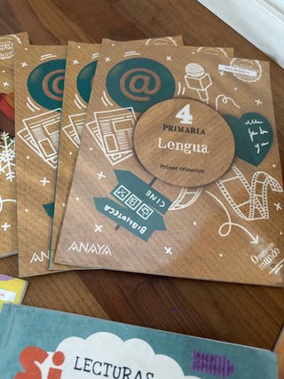 Vendo libros de 4 de primaria, Anaya .