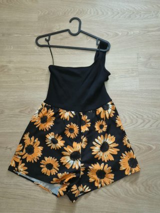 Mono corto flores Shein talla S