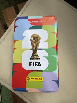Caja Metálica Panini Mundial FIFA