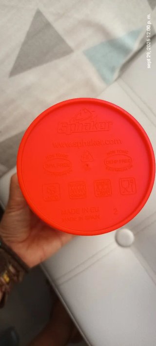 Shaker One Piece Rojo y Blanco