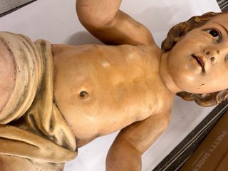 Gran Niño Jesús antiguo de Olot P. Lloret +50cm