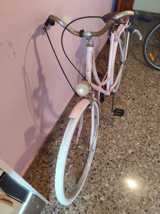 Bicicleta Holandesa Vintage Rosa