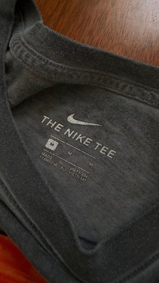 Camiseta Vintage Nike Smiley Like Nike Gris