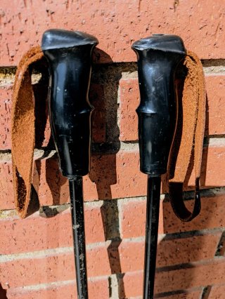Esquís Antiguos de Madera