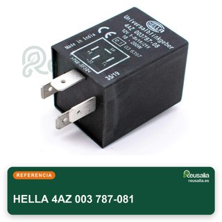 HELLA 4AZ 003 787-081 unidad intermitencia 12V 4