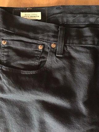 Levi's 501 W38 L34 Negro